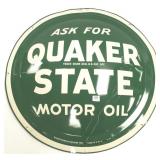 24" Quaker State metal sign (as seen)