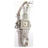 Vintage 14k gold Hamilton ladies watch & band-