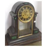 Hamann & Koch N.Y. slate case clock (as seen)