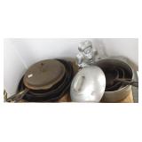 Group of vintage cookware- Griswold, Wagner, etc