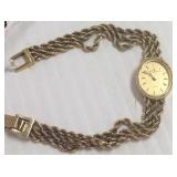 Baum & Mercier 14k ladies watch & band