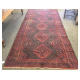 Handmade oriental rug approx. 5