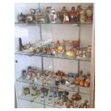 Large group of oriental motif salt & peppers,