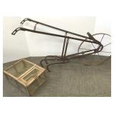 Iron cultivator & wire cage