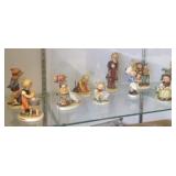 10 assorted Hummel figures