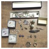 Group of sterling etc. jewelry