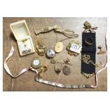 Group of Victorian etc. jewelry including nugget
