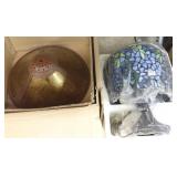 2 antique style lamps