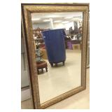 Ornately framed mirror 30"x 42"