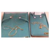 3- 14k gold chain necklaces 10.7g total