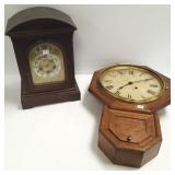 Junghans mantel clock & Seth Thomas wall clock