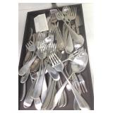 Group of Dansk stainless flatware