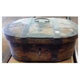 Early trunk with iron trim & key