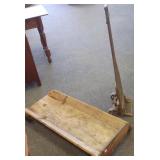 2 early wood carts