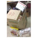 Group unused kitchen items including Pampered Chef