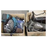 Large group including fishing cases, packs, etc.-