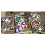 Coins, jewelry, playing cards, etc
