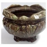 Large art pottery jardiniere