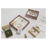 Group 14k, etc jewelry