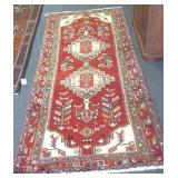 Handmade oriental rug approx. 4