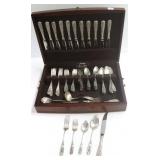 89 pieces Westmorland Rosepoint sterling