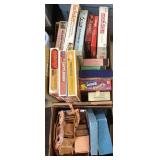 Group of vintage etc. games, toys, etc. in 3 boxes