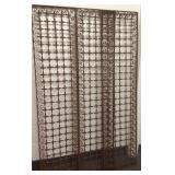 3 ornate iron ornamental pieces- Metropolitan