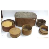 Group of shaker etc. boxes
