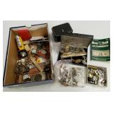 Group of assorted watches & parts, etc.