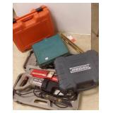 Group of assorted power, etc. tools