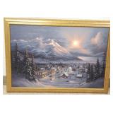 Large framed signed & numbered 518/950 Jessie