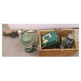 Group of fishing rods & reels, Fish Lo-K-Tor,