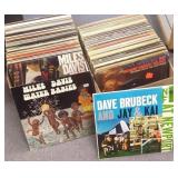 Group of record albums in 2 boxes
