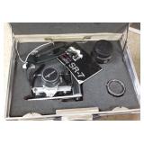 Minolta SR-7 camera in case