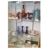 Group of glass, china, etc