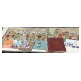 2 Disney rugs & collectible paper, etc