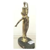Deco nude figural lighter