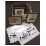 Group Telephone Pioneers signs, photos, etc