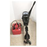 Mercury 4hp boat motor w/gas tank & hose