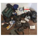 Group - cameras + accessories