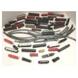 Group N-gauge model trains & track