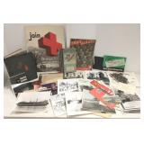 Group of marine corps items, photos, unit history,