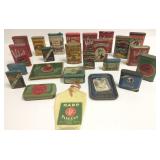 Group of cigarette & tobacco tins