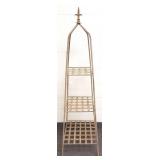 3 tier wrought iron garden stand- 16" x 16" widest