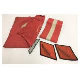 3rd Reich arm band, cloth fragment, patch &