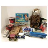Paul Molitor autographed baseball, toys, ship