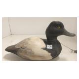 Kingsbury decoy signed Fred V. - bluebill drake