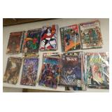 Over 100 assorted D.C. comic books - Batman,
