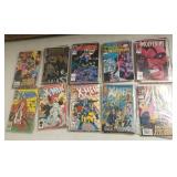 Over 100 X-Men, Wolverine, etc. comic books