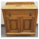Victorian commode 30"W, 29"H (as seen)